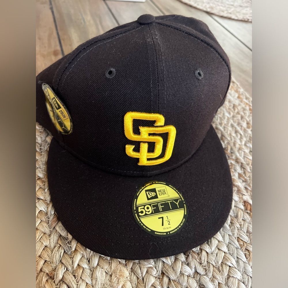 Authentic SAN DIEGO Padres New Era 59FIFTY Cap; NWT